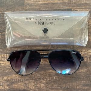 Quay Australia Desi Perkins High Key Sunglasses